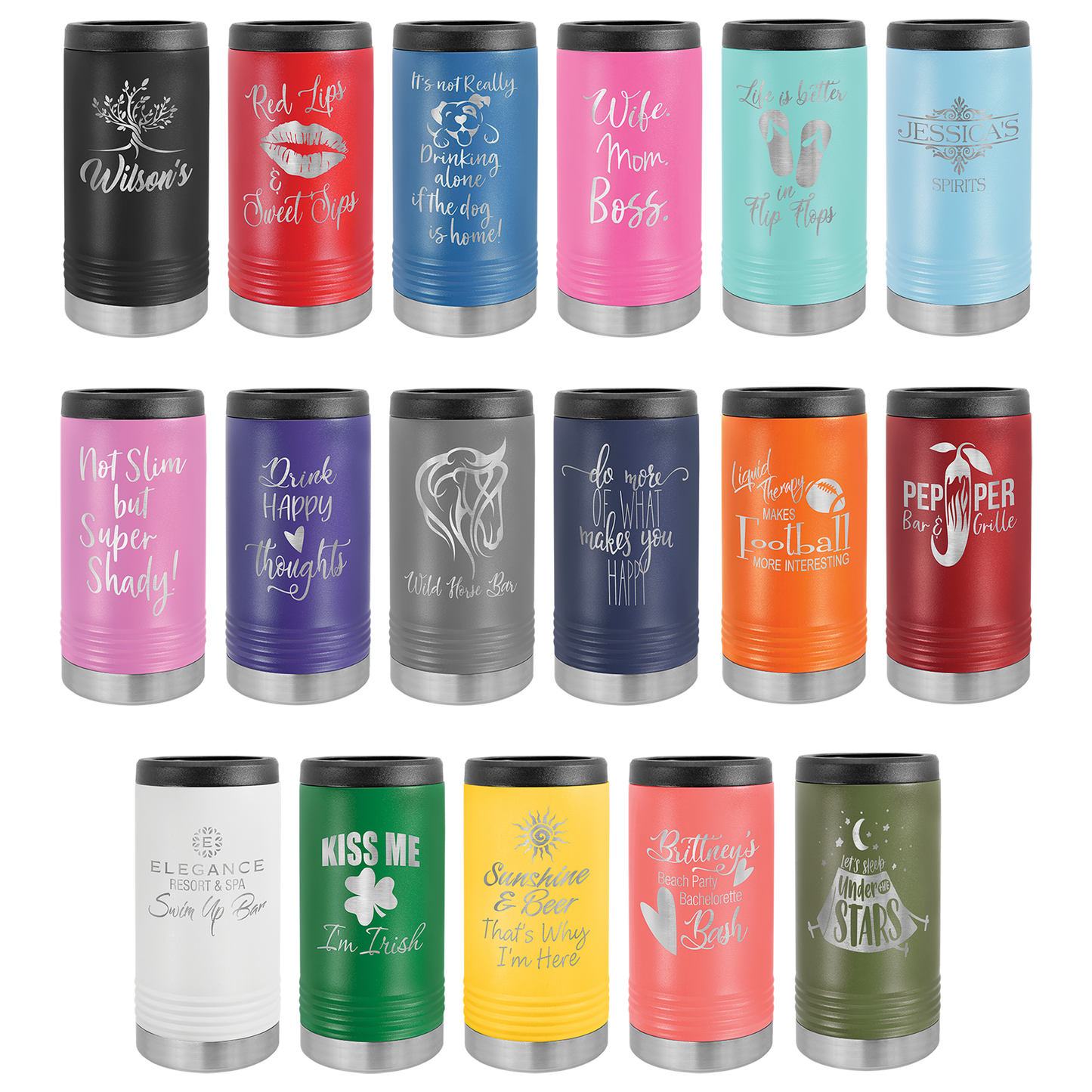 Polar Camel Slim Insulated Beverage Holders