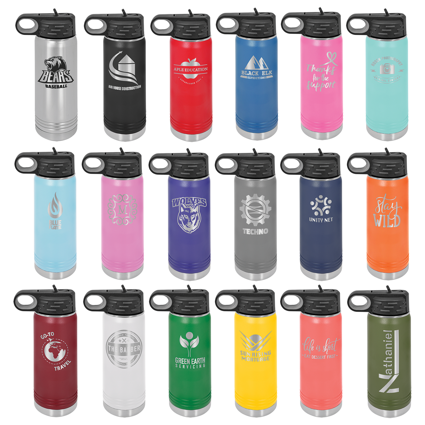Polar Camel 20 OZ Water Bottle