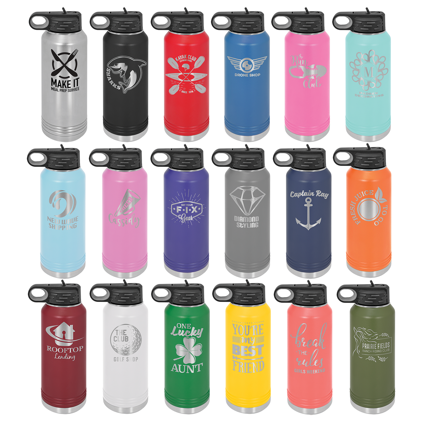 Polar Camel 32 OZ Water Bottle