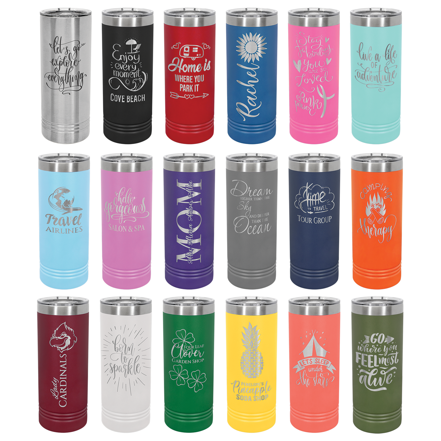 Polar Camel 22 OZ Skinny Tumbler